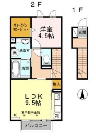 フェリーチェ（大和）の物件間取画像